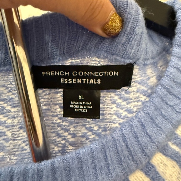 French Connection Multicolor Crew Neck Sweater - Picture 5 of 6